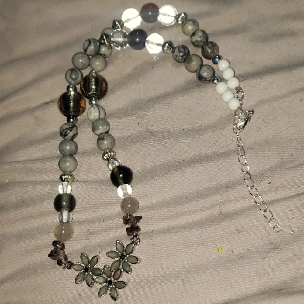 Semi precious stone necklace